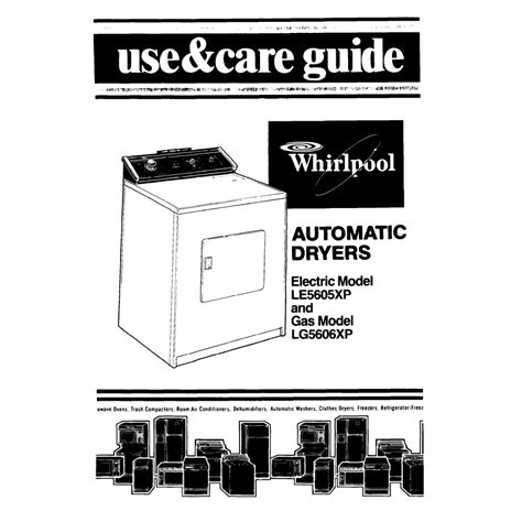 Whirlpool Dryer Repair Manual Manualzz
