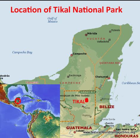 Tikal National Park Natural World Heritage Sites