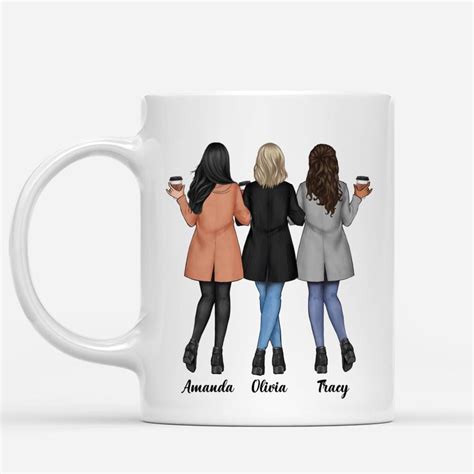 2 3 4 5 Friends Best Friend Mugs Personalized Mugs Etsy