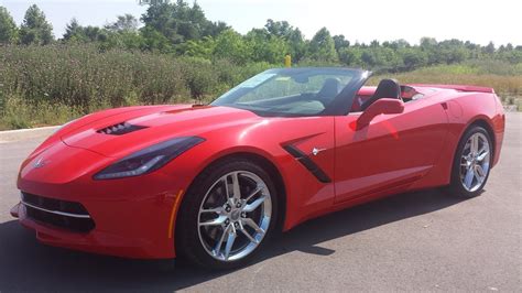 Sold 2014 Chevrolet Corvetteconvertible Torch Red Automatic Navigation