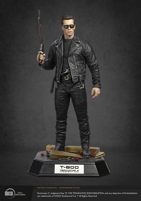 T 800 The Terminator Darkside Collectibles Studio 13 Scale Statue