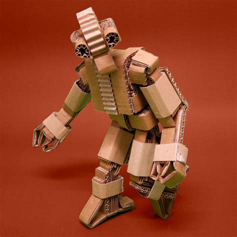 Geek Art Gallery Papercraft Carboard Robots