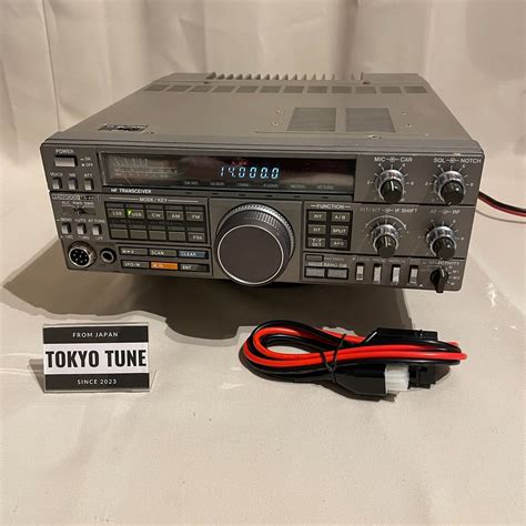 Kenwood Ts 440s 100w Hf Ham Radio Transceiver Antenna Tuner Wcable Used Working Ebay
