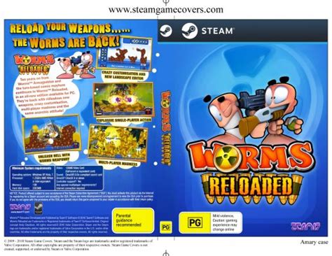 Steam Game Covers Worms Reloaded Box Art