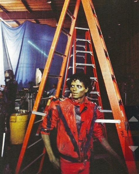 Michael Jackson Behind The Scenes Of Thriller Michael Jackson Quotes Michael Jackson 