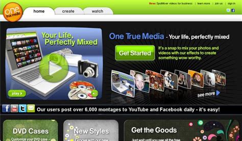 One True Media Plataforma Online Para Edición De Vídeo Soft And Apps