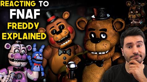 Reacting To Fnaf Freddy Fazbear Explained Fnaf Animatronics Explained