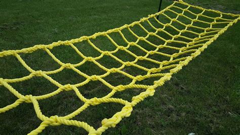 Heavy Duty Climbing Net Cargo Net For Adults Or Kids 34 Rope Indoor