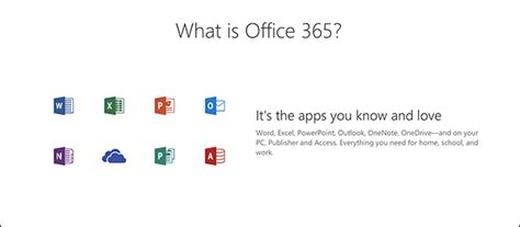 Which Apps Come With Office 365