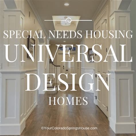 Universal Design Homes Colorado Springs Real Estate