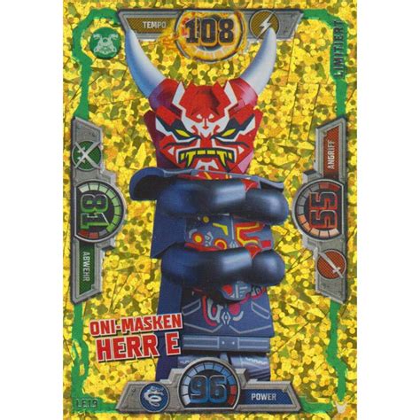 LE Oni Masken Herr E Limitierte Auflage LEGO Ninjago SERIE