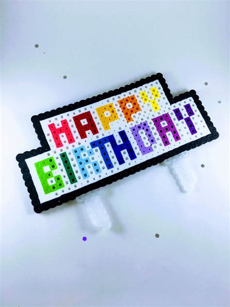 Rainbow Happy Birthday Cake Topper Happy Birthday Birthday Etsy Diy