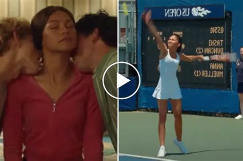 Zendaya Breaks A Leg Playing Tennis And Boys In Fizzy Challengers Trailer