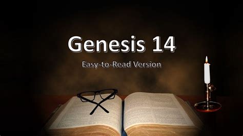 Genesis 14 Easy To Read Version Christ House