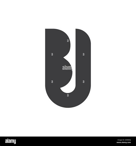 Plantilla De Diseño Vectorial De La Letra Inicial Del Logotipo Ub O Del