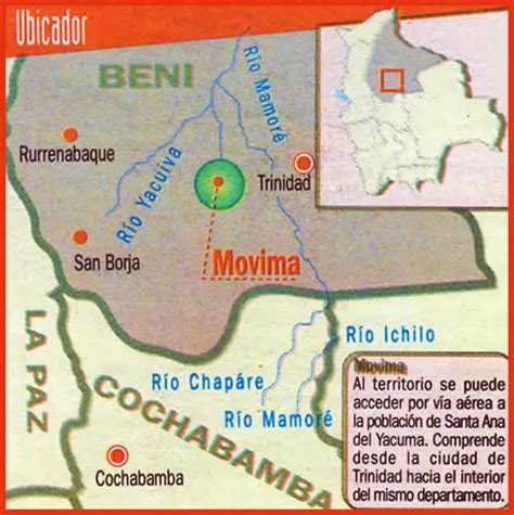 Los Movima Historia Literatura Educación De Bolivia Mapas