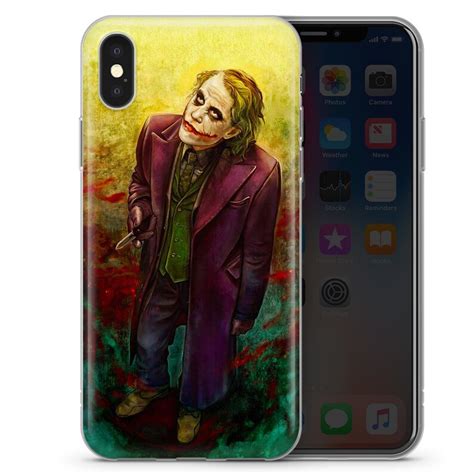 Joker Phone Case Joker Phone Cover For Iphone 13 12 11 X Xs Xr Etsy