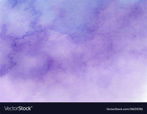 Purple Watercolor Background Royalty Free Vector Image