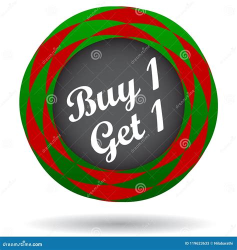 Buy 1 Get 1 Colorful Icon Stock Illustration Illustration Of Favorite