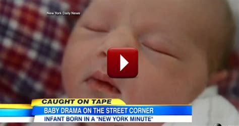 Miracle Mom Gives Birth On A New York City Sidewalk