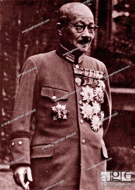 Photograph Of Tojo Hideki Tojo Hideki General Of The