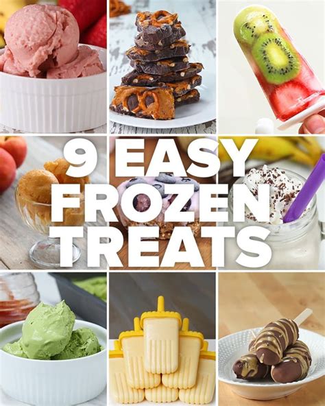 These 9 Easy Frozen Treats Are The Perfect Healthy Way To Indulge