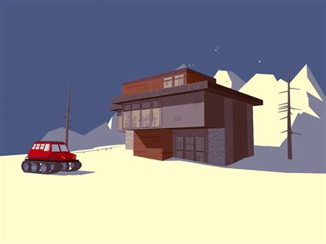Winter House Textureuv Wip By Mathew Lucas ︎ On Dribbble