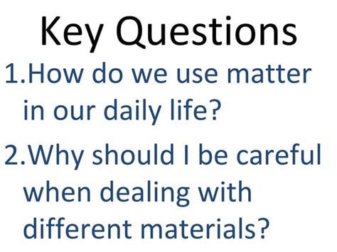 2materials Found At Home According To Their Usesppt2nd Ppt
