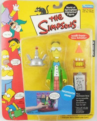 The Simpsons Playmates Professor Frink Series