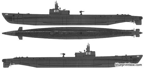 Gato Class Submarine Blueprints
