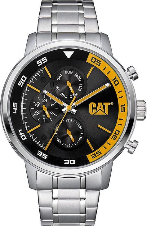 Mens Cat Caterpillar Sail Multifunction Steel Watch Ak14911127