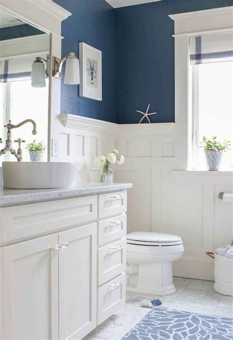 10 Navy Blue Bathroom Decor Ideas