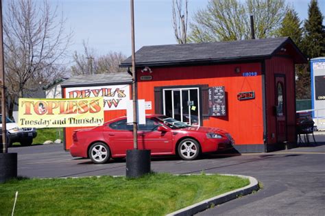 Hot Coffee Anyone Bikini Barista Spokane Washington