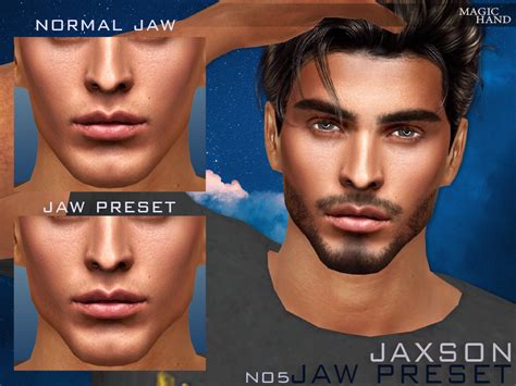 The Sims Resource Patreon Jaxson Jaw Preset N05