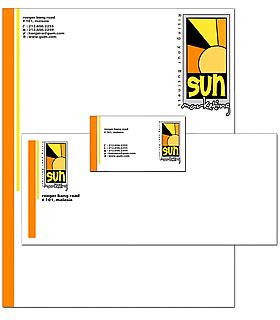 Start the design process with a business card template. Letterhead, Business Card, Envelope Design Portfolio ...