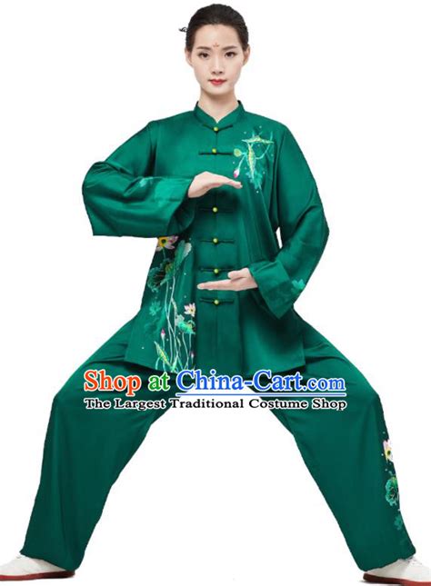 Chinese Martial Arts Kung Fu Clothing Tai Ji Sword Garment Costumes Tai