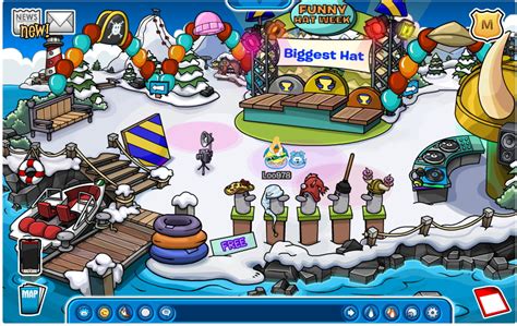Head on over to the mine, located on your map. club penguin funny hat event | Loo978's Club Penguin Cheats