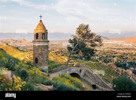 The World Peace Bridge On Mount Rubidoux In Riverside California