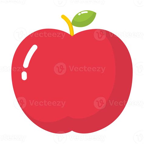 Red Apple Fruit Icon 18818207 Png