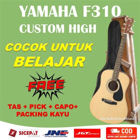 Jual Gitar Akustik Elektrik Listrik Yamaha F310 Murah Equalizer 7545r