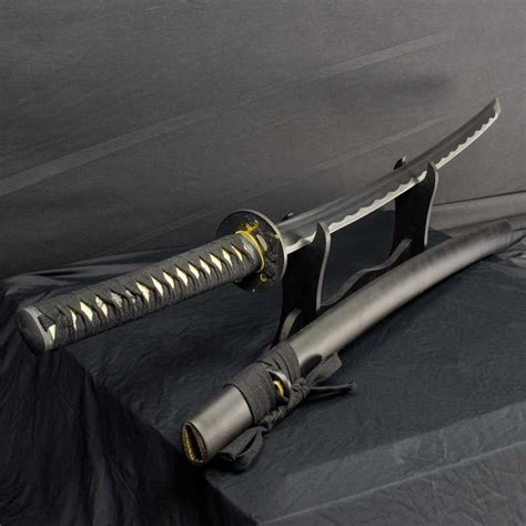 Hand Forged Carbon Steel Katana Genuine Samurai Swords Black Katana