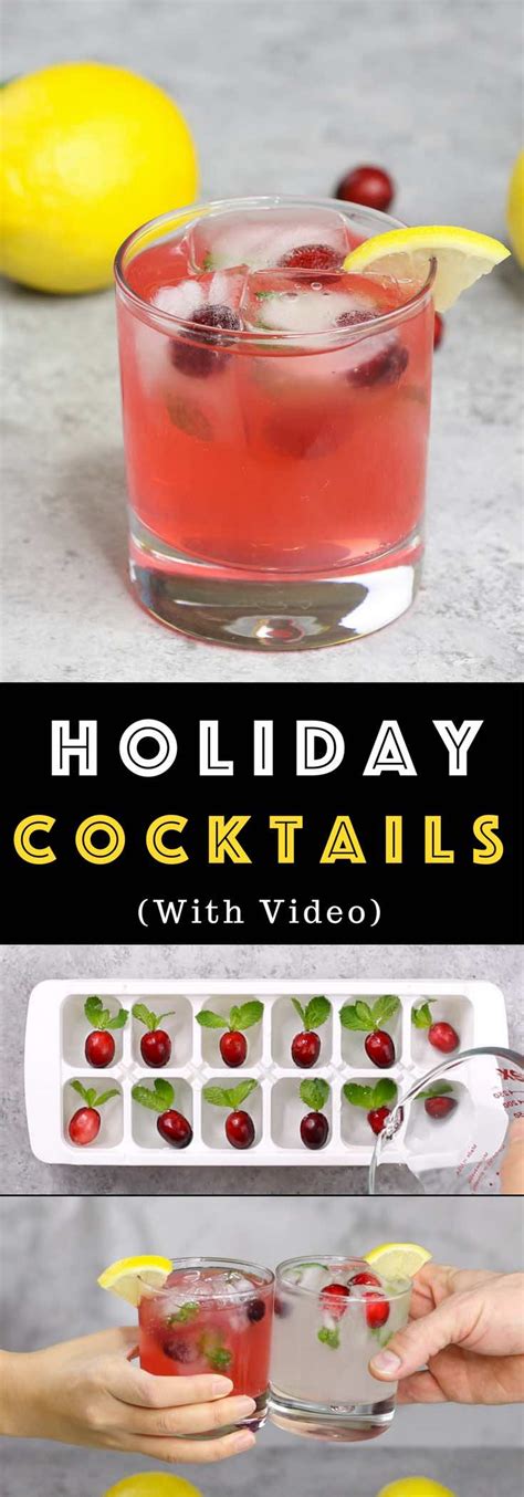 Holiday Lemonade Cocktails Recipe With Video Tipbuzz