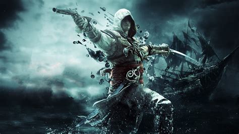 Video Game Assassins Creed Iv Black Flag Hd Wallpaper By Syanart