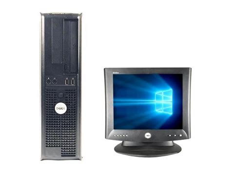 Refurbished Dell Desktop Computer Gx755 17 Lcd Brand May Vary