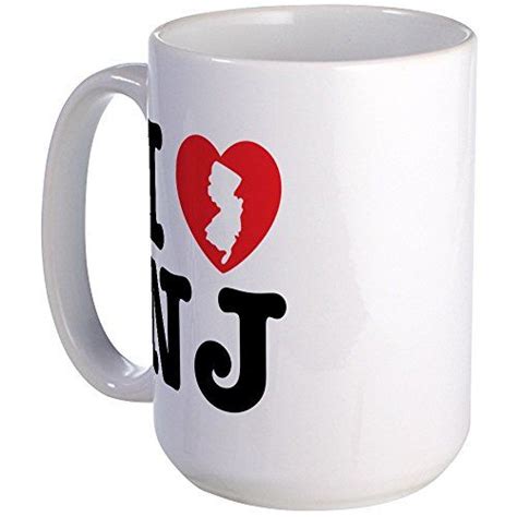 Cafepress I Love Nj Coffee Mug Large 15 Oz White Coffee Cup 0 Jersey