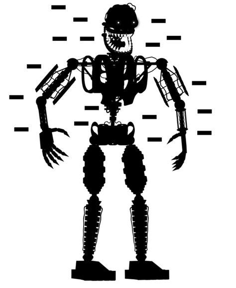 Shadow Nightmare Endoskeleton By Thefnafeditingmaster On Deviantart