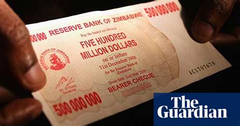 Zimbabwe Inflation Soars To 22m Zimbabwe The Guardian