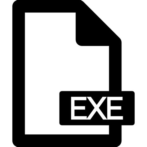 Exe File Free Icon