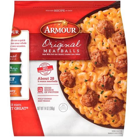 Armour Original Meatballs Hy Vee Aisles Online Grocery Shopping