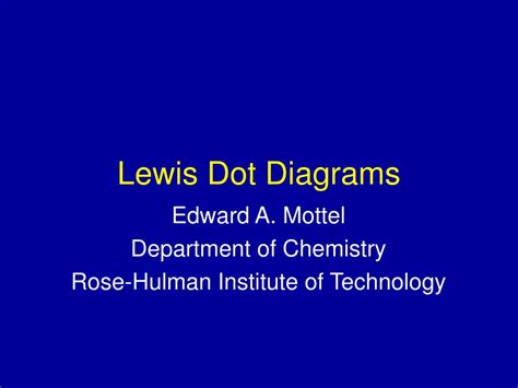 Ppt Lewis Dot Diagrams Powerpoint Presentation Free Download Id732915